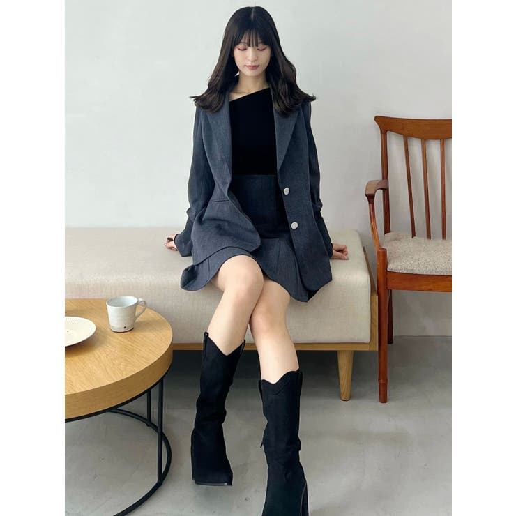 フィットアンドフレアジャケット | MERCURYDUO | 詳細画像32 