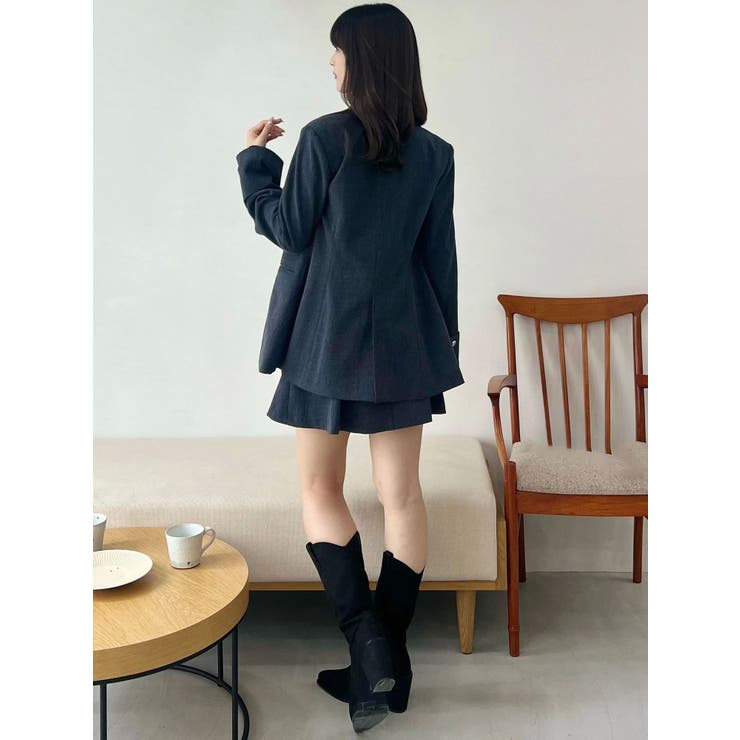 フィットアンドフレアジャケット | MERCURYDUO | 詳細画像34 