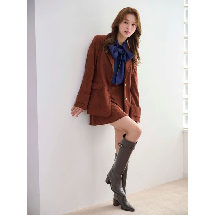 フィットアンドフレアジャケット | MERCURYDUO | 詳細画像4 