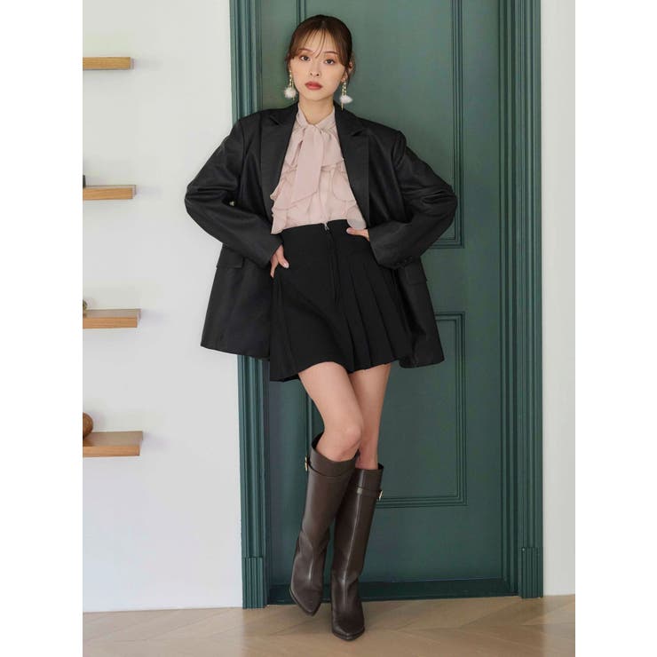 フェイクレザーオーバージャケット | MERCURYDUO | 詳細画像13 