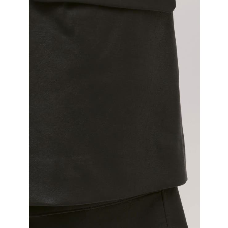 フェイクレザーオーバージャケット | MERCURYDUO | 詳細画像35 