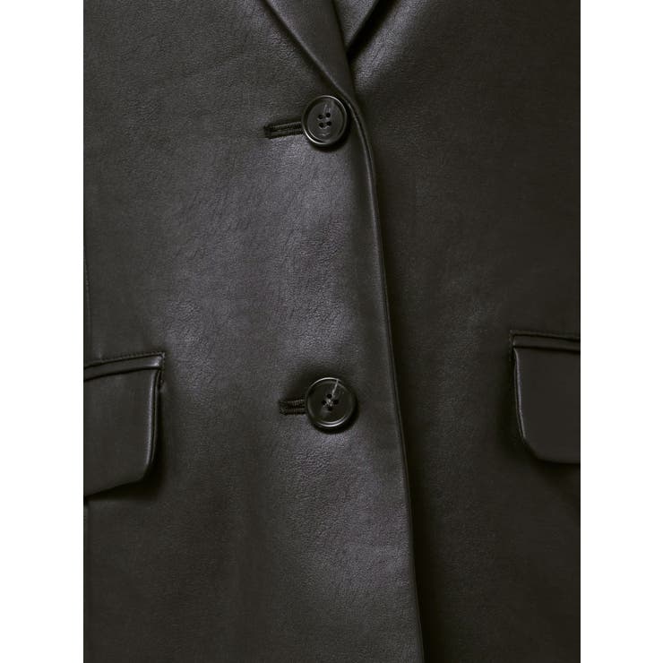 フェイクレザーオーバージャケット | MERCURYDUO | 詳細画像38 