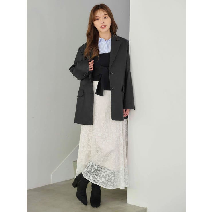 フェイクレザーオーバージャケット | MERCURYDUO | 詳細画像8 