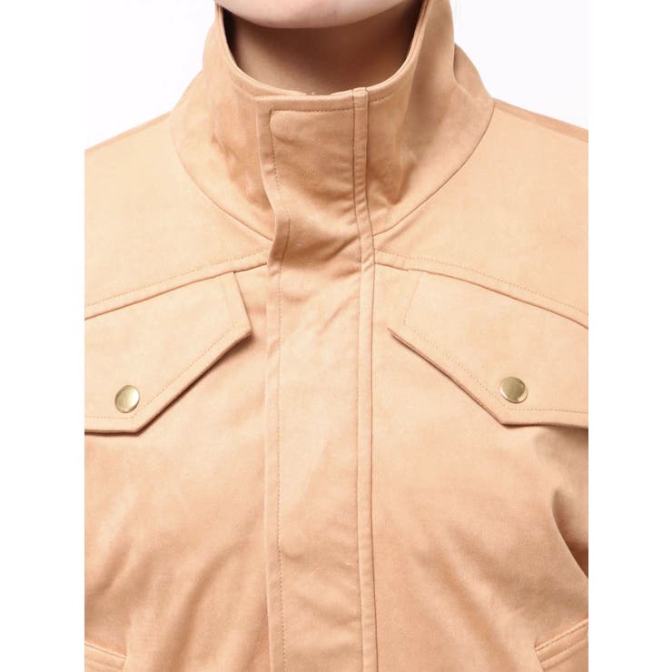 フェイクスエードドロストスリーブブルゾン | MERCURYDUO | 詳細画像15 