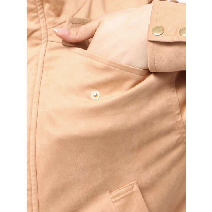 フェイクスエードドロストスリーブブルゾン | MERCURYDUO | 詳細画像17 