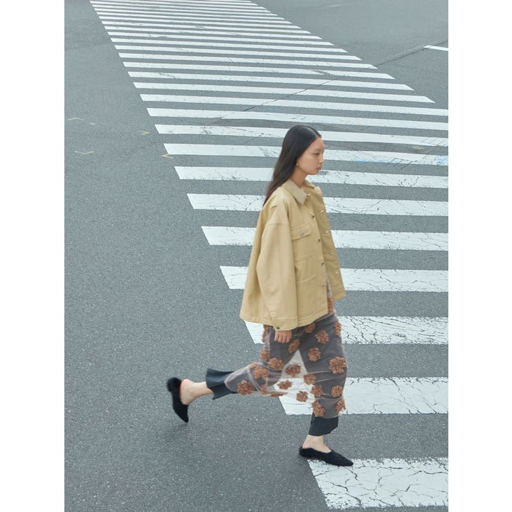 【OUNNOUN】フェイクレザーカバーオール | MERCURYDUO | 詳細画像3 