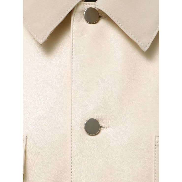 【OUNNOUN】フェイクレザーカバーオール | MERCURYDUO | 詳細画像37 