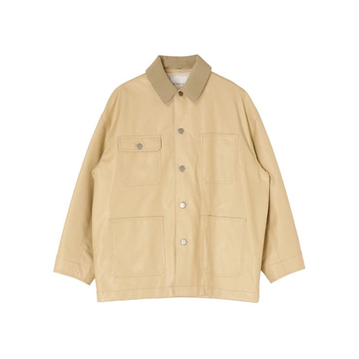 【OUNNOUN】フェイクレザーカバーオール | MERCURYDUO | 詳細画像40 