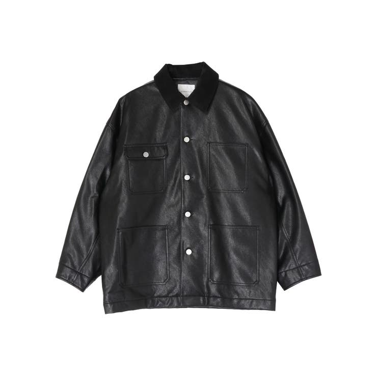 【OUNNOUN】フェイクレザーカバーオール | MERCURYDUO | 詳細画像41 