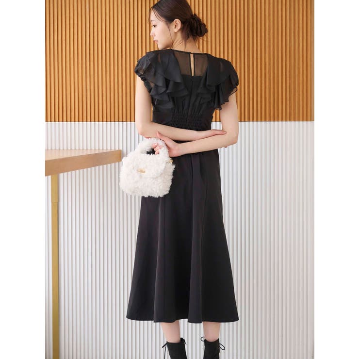 2WAYシアーラッフルドッキングワンピース | MERCURYDUO | 詳細画像12 