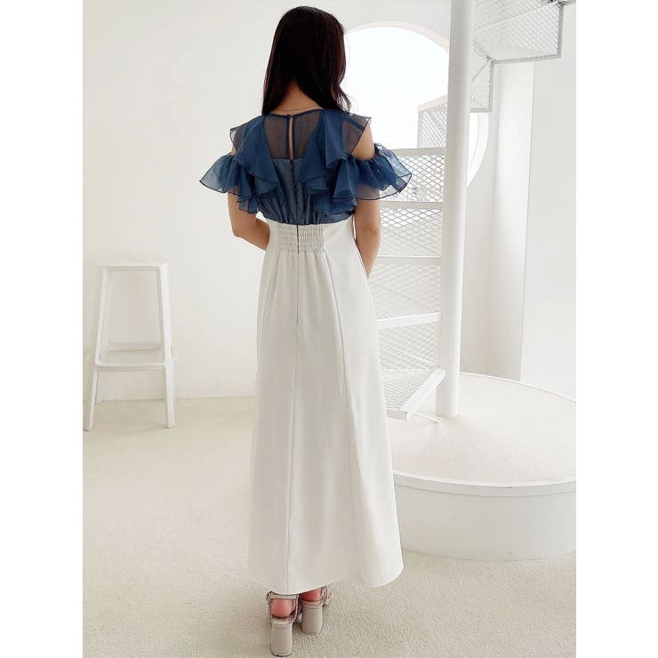 2WAYシアーラッフルドッキングワンピース | MERCURYDUO | 詳細画像36 