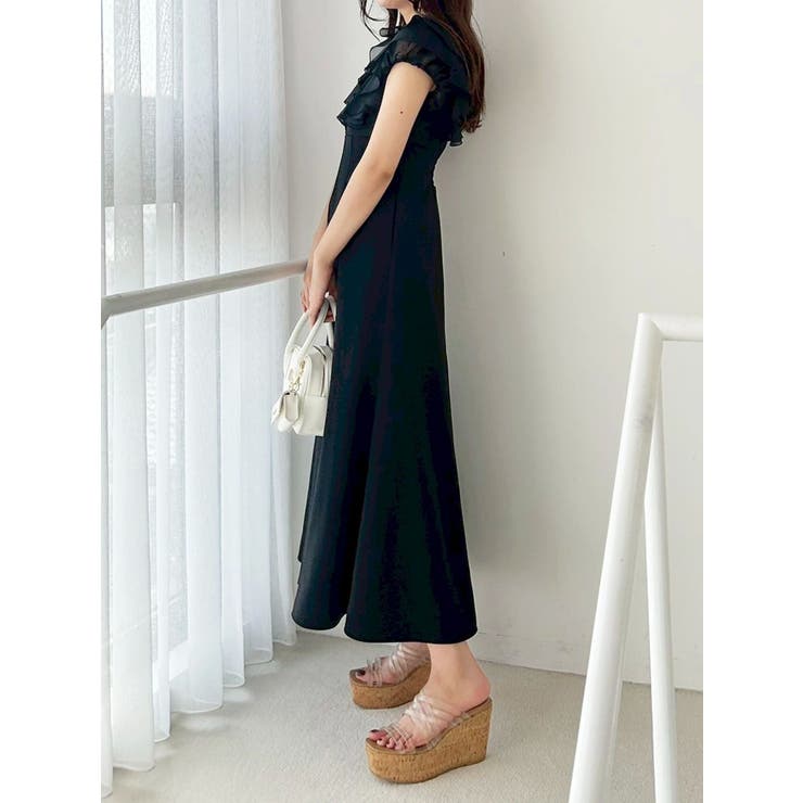 2WAYシアーラッフルドッキングワンピース | MERCURYDUO | 詳細画像39 