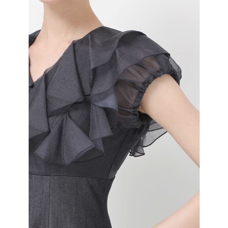 2WAYシアーラッフルドッキングワンピース | MERCURYDUO | 詳細画像48 