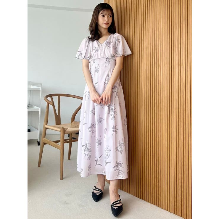 Dior 半袖ワンピース クリーム色 新品未使用タグ付き　最終値下げ 切り替えデザインクロスキャミワンピース[品番：AMTW0004654