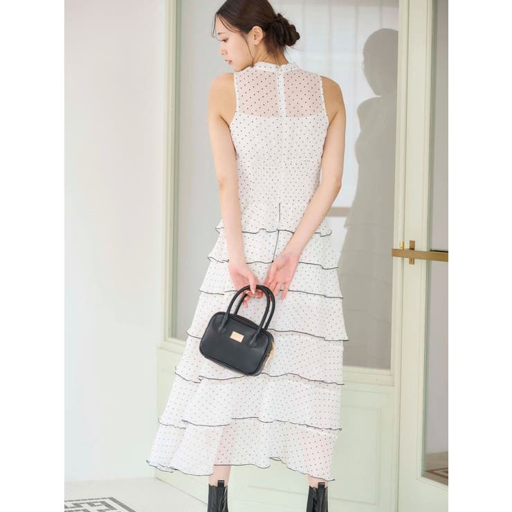 シフォンティアードワンピース | MERCURYDUO | 詳細画像16 