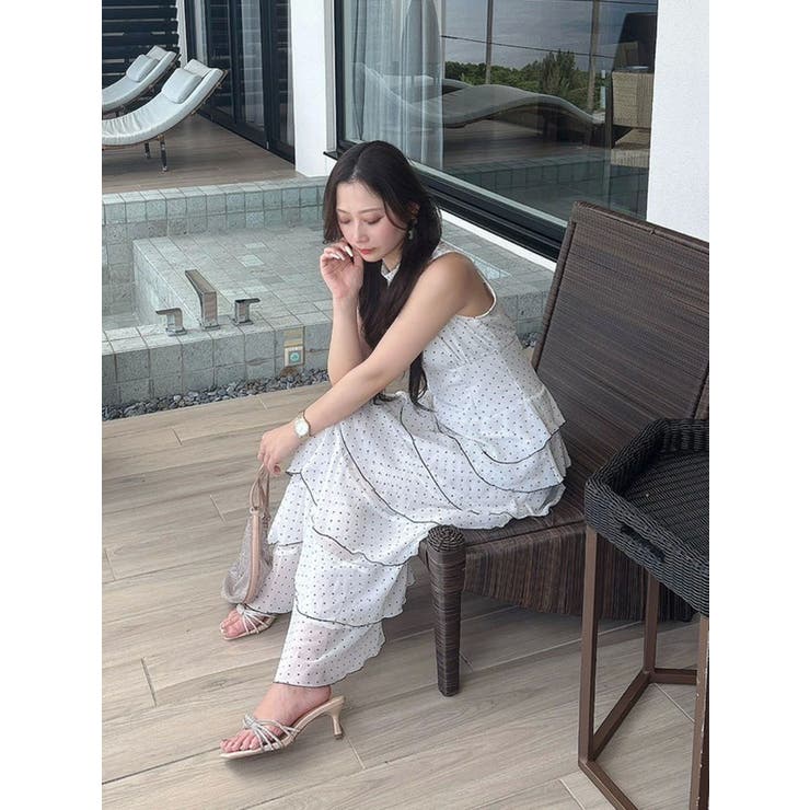 シフォンティアードワンピース | MERCURYDUO | 詳細画像17 