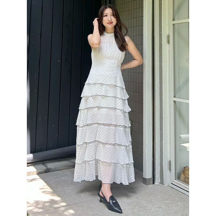 シフォンティアードワンピース | MERCURYDUO | 詳細画像19 