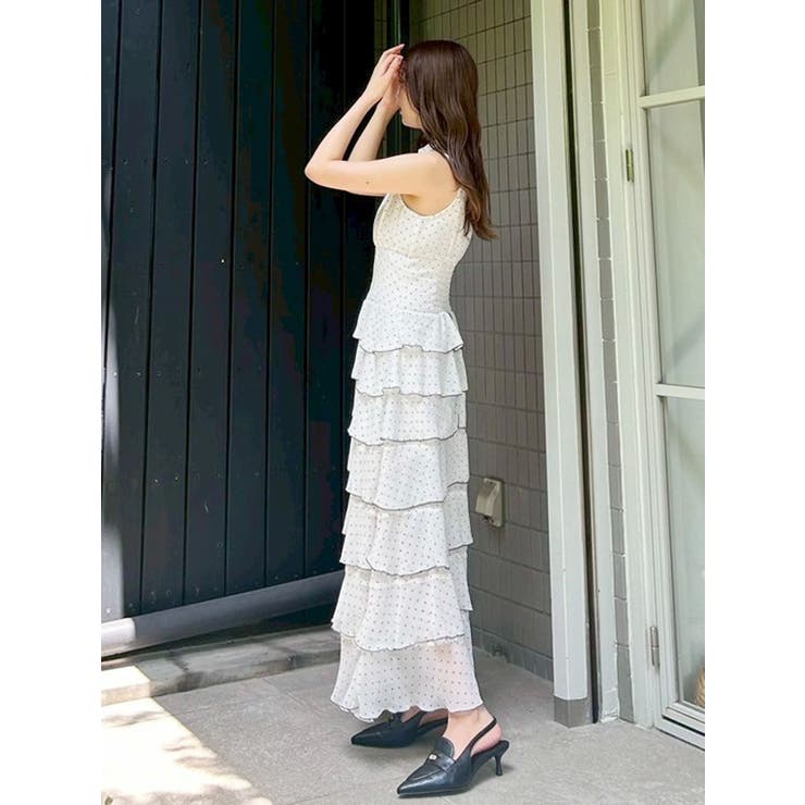 シフォンティアードワンピース | MERCURYDUO | 詳細画像21 