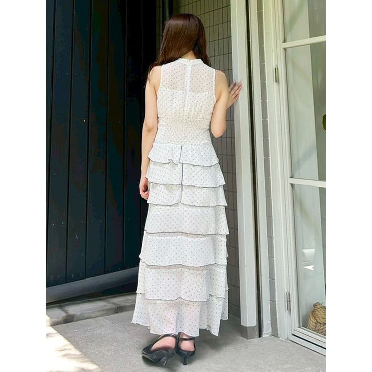 シフォンティアードワンピース | MERCURYDUO | 詳細画像22 