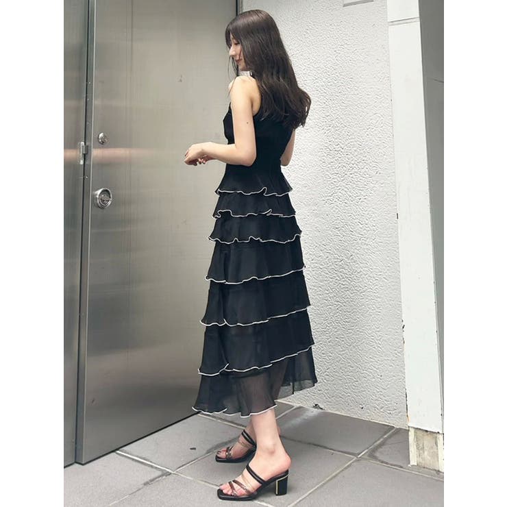 シフォンティアードワンピース | MERCURYDUO | 詳細画像25 