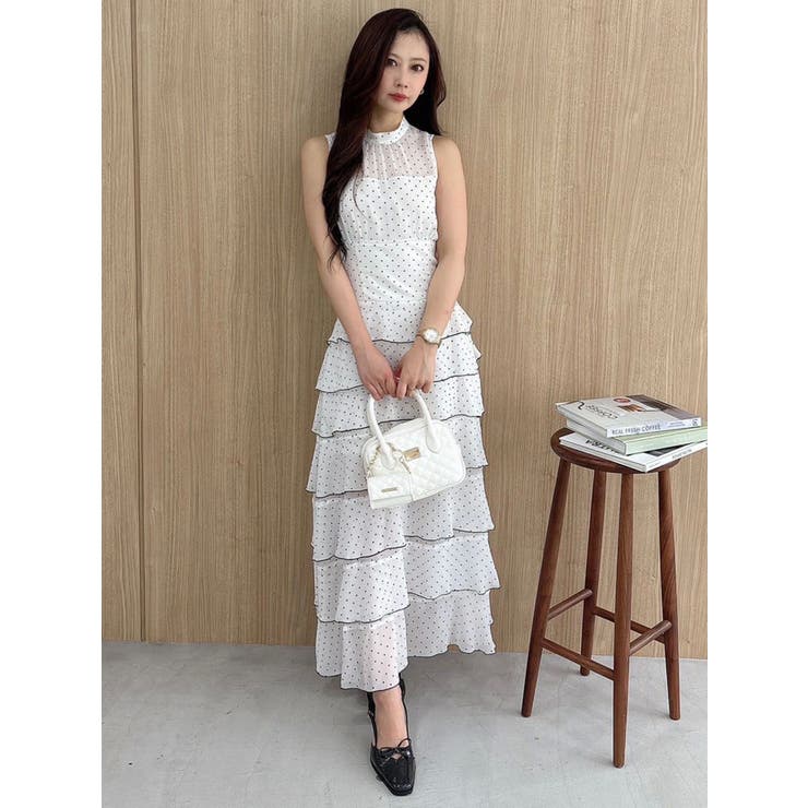 シフォンティアードワンピース | MERCURYDUO | 詳細画像28 