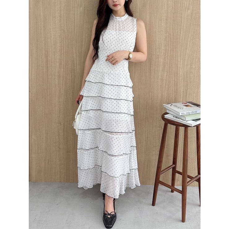 シフォンティアードワンピース | MERCURYDUO | 詳細画像29 