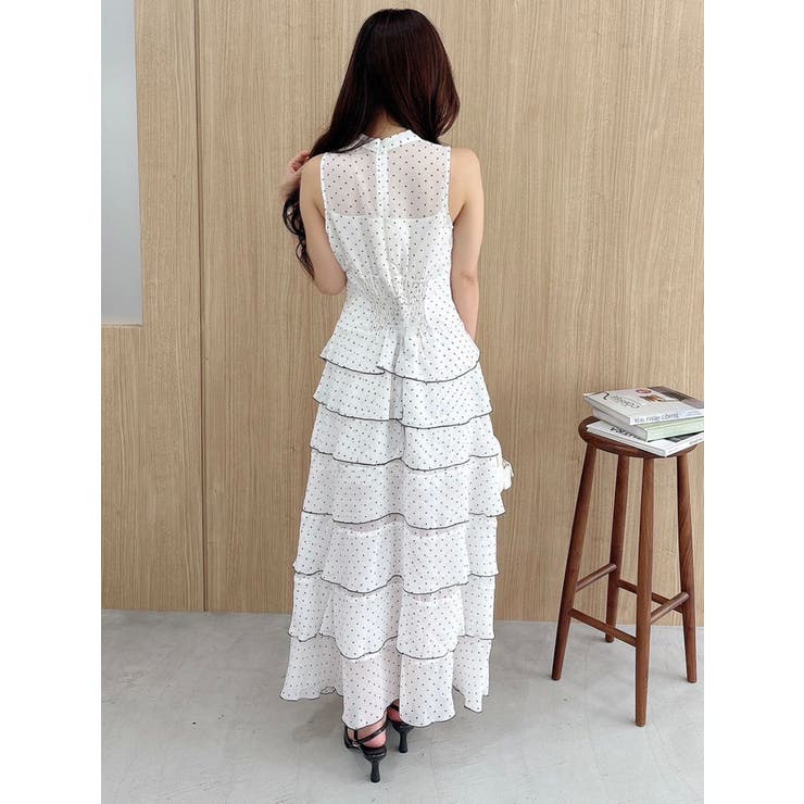 シフォンティアードワンピース | MERCURYDUO | 詳細画像31 