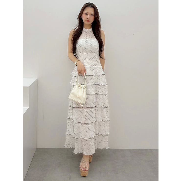 シフォンティアードワンピース | MERCURYDUO | 詳細画像38 