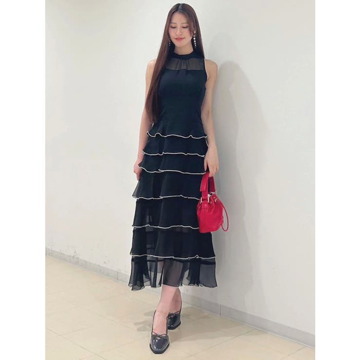 シフォンティアードワンピース | MERCURYDUO | 詳細画像43 