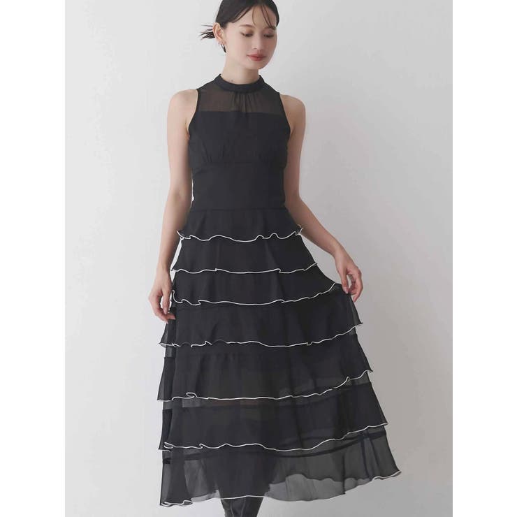 シフォンティアードワンピース | MERCURYDUO | 詳細画像5 