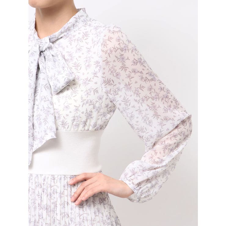 ウエストリブプリーツワンピース | MERCURYDUO | 詳細画像18 