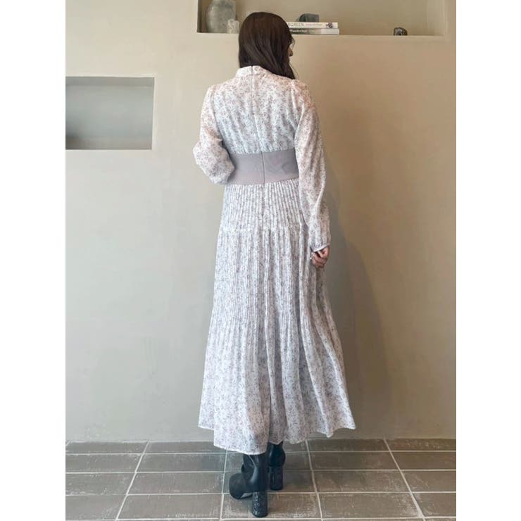 ウエストリブプリーツワンピース | MERCURYDUO | 詳細画像6 