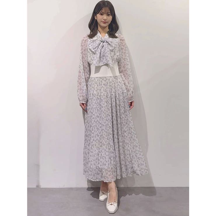 ウエストリブプリーツワンピース | MERCURYDUO | 詳細画像8 