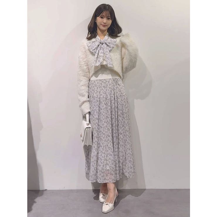 ウエストリブプリーツワンピース | MERCURYDUO | 詳細画像9 