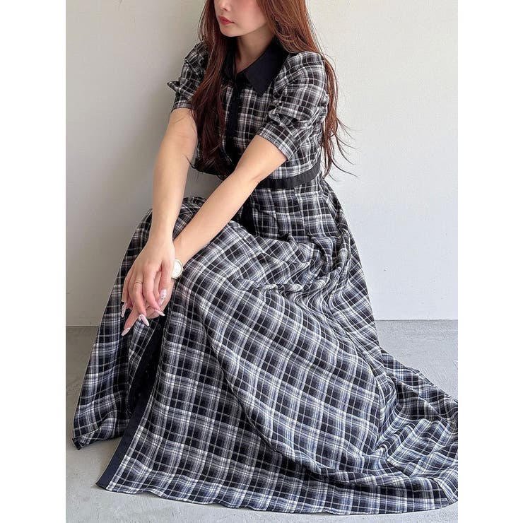 レイヤード風シャツワンピース | MERCURYDUO | 詳細画像17 