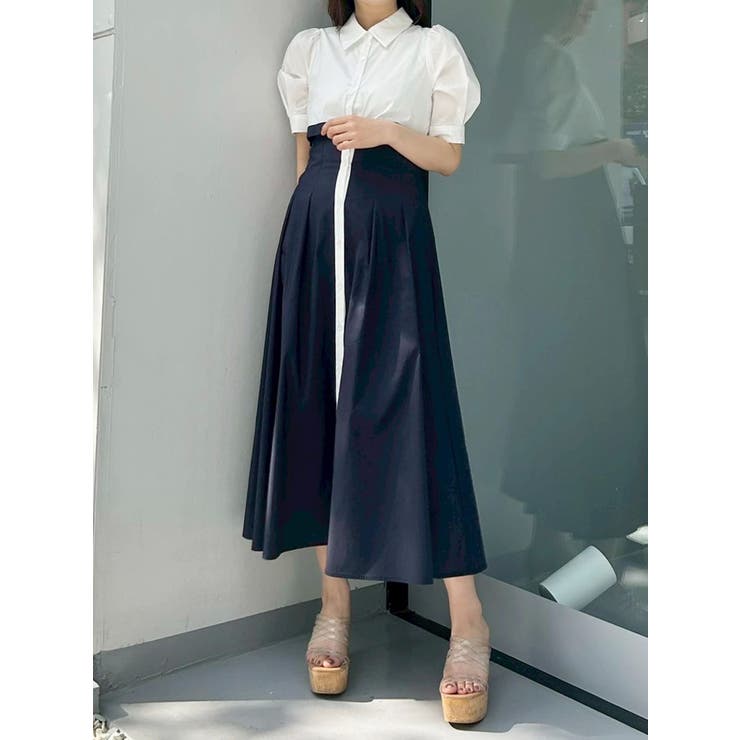 マリークワント マーキュリーデュオ レイヤードデザイン 黒ワンピース マリークワント マーキュリーデュオ レイヤードデザイン 黒ワンピース