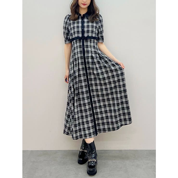 レイヤード風シャツワンピース | MERCURYDUO | 詳細画像29 