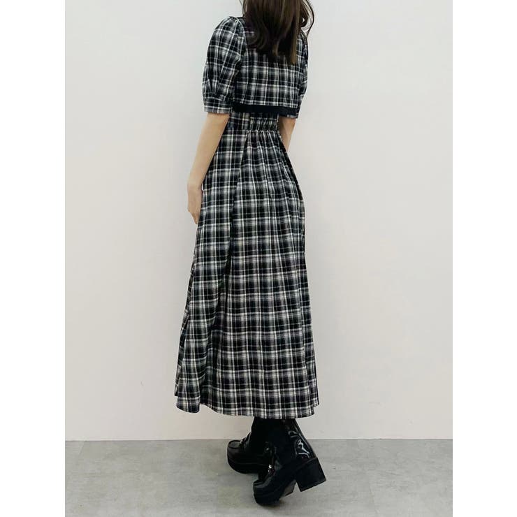 レイヤード風シャツワンピース | MERCURYDUO | 詳細画像30 