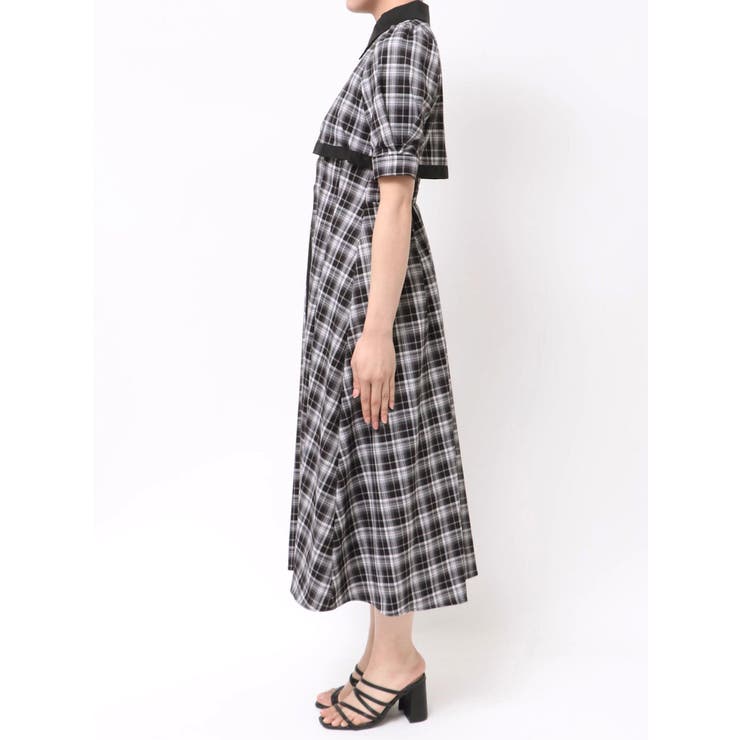 レイヤード風シャツワンピース | MERCURYDUO | 詳細画像34 