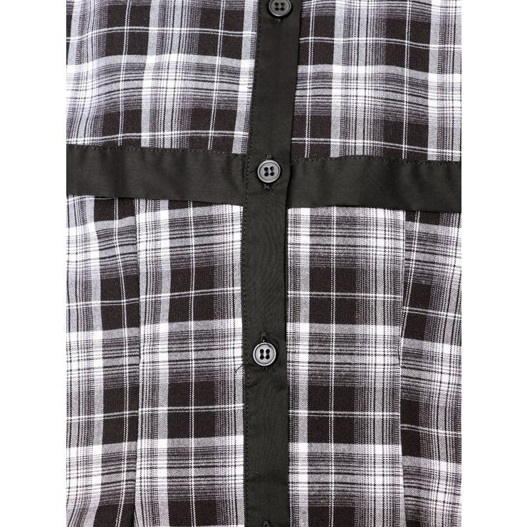 レイヤード風シャツワンピース | MERCURYDUO | 詳細画像42 