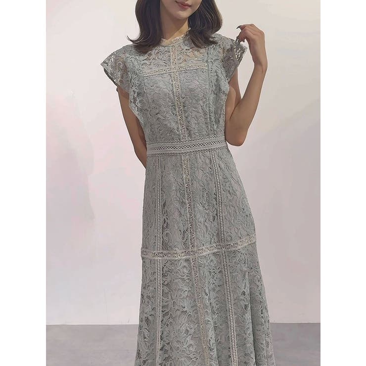 レースハイネックワンピース | MERCURYDUO | 詳細画像8 