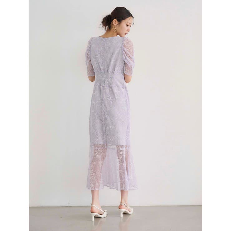 レースナローマーメイドワンピース | MERCURYDUO | 詳細画像10 