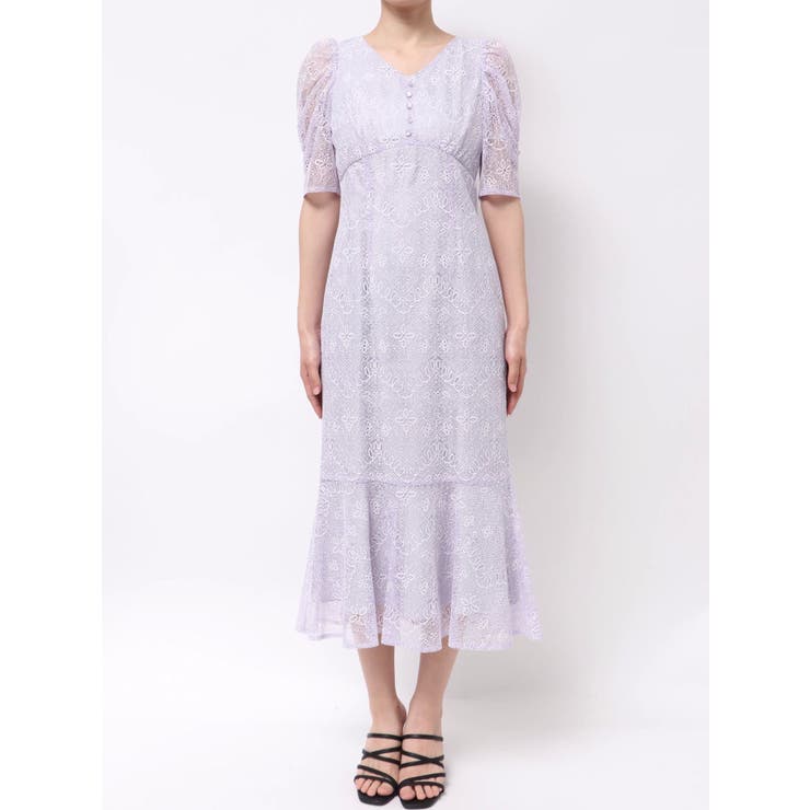 レースナローマーメイドワンピース | MERCURYDUO | 詳細画像14 