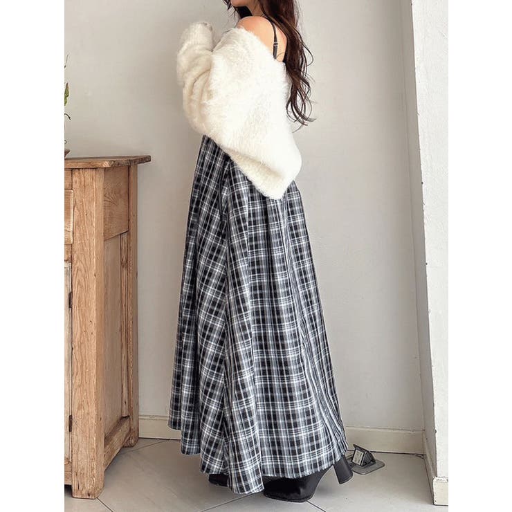 フェイクレザービスチェドッキングキャミワンピース | MERCURYDUO | 詳細画像23 