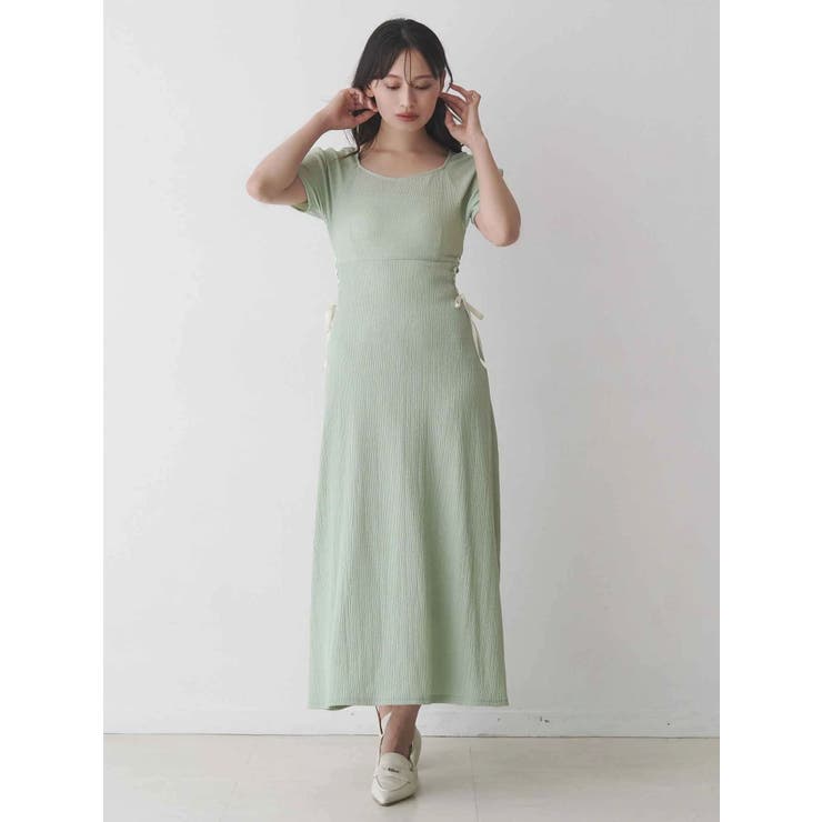 サイドレースアップカットワンピース | MERCURYDUO | 詳細画像11 