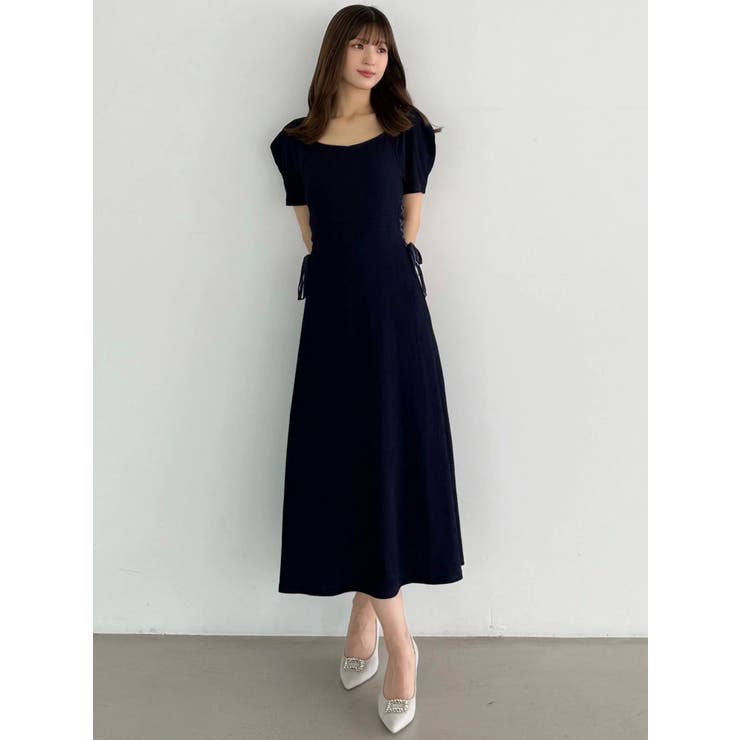 サイドレースアップカットワンピース | MERCURYDUO | 詳細画像13 