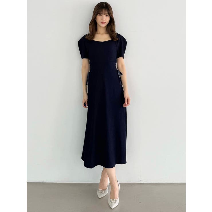 サイドレースアップカットワンピース | MERCURYDUO | 詳細画像14 