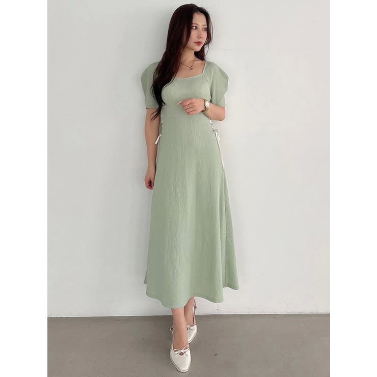 サイドレースアップカットワンピース | MERCURYDUO | 詳細画像17 