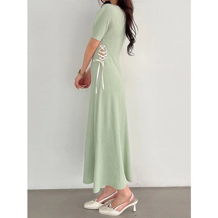 サイドレースアップカットワンピース | MERCURYDUO | 詳細画像18 