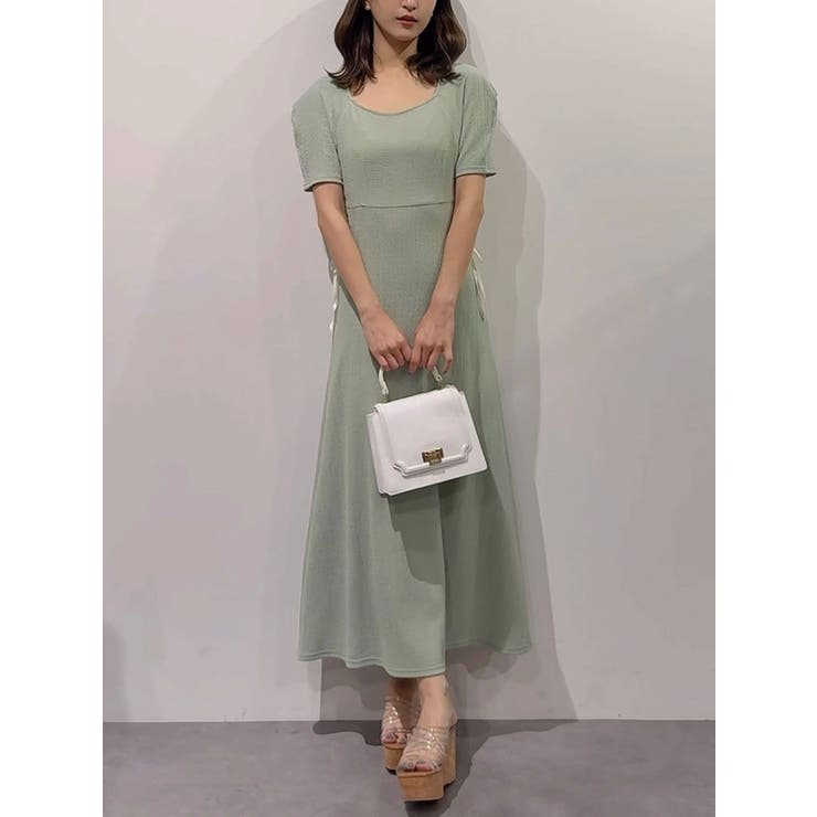 サイドレースアップカットワンピース | MERCURYDUO | 詳細画像27 